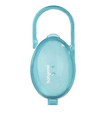 Baby Dummy Soother Pacifier Portable Travel Case Storage Box - Turquoise - babycomfort.co.uk