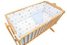 Load image into Gallery viewer, Cotton 5 Piece Crib Baby Bedding Set 90x40 Fits Rocking Cradle - babycomfort.co.uk