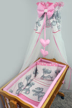 Load image into Gallery viewer, 8 Piece Nursery Baby Crib Bedding Set 90x40 cm Fits Rocking Swinging Crib Print - babycomfort.co.uk