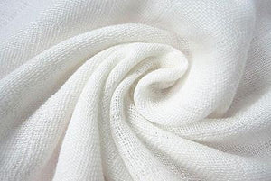 Large Muslin Square Cloth 70x80 Baby Reusable Nappy Wipes Bibs 100% Cotton White - babycomfort.co.uk