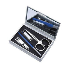 Load image into Gallery viewer, Baby Manicure Set with Case and Mirror - Scissors, Nail File, Nail Clipper - babycomfort.co.uk