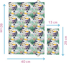 Load image into Gallery viewer, Foldable Baby Travel Changing Mat Soft Waterproof Portable Diaper Nappy Changer / 40x60 cm / Newborn Changing Mat For Boys and Girls - babycomfort.co.uk