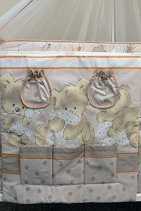Nursery Baby Cot Tidy / Organiser for Cot/ Cotbed/ Cot Bed - babycomfort.co.uk
