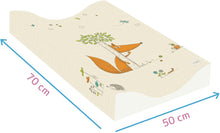 Load image into Gallery viewer, Baby Soft Base Changing Mat Waterproof Changer With Raised Edges - Fox - babycomfort.co.uk
