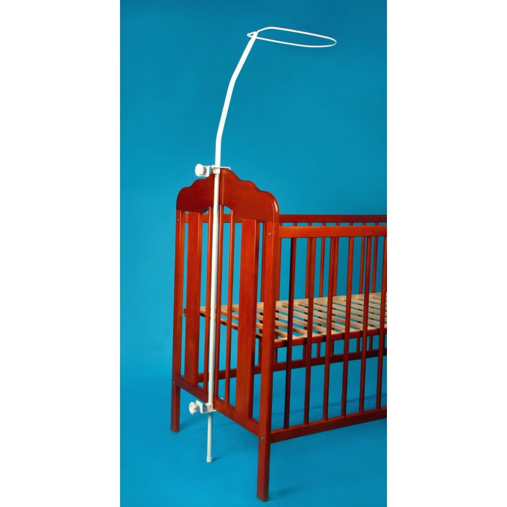 Universal Canopy Drape Holder, Rod, Pole, Bar Fits Baby Cot, Bed, Crib, Basket - babycomfort.co.uk