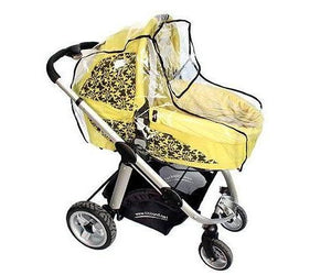 UNIVERSAL BABY STROLLER RAIN COVER / MOSQUITO NET FITS PRAM CAR SEAT CARRYCOT - babycomfort.co.uk