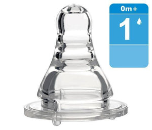 Standard Bottle Teat Dummy Nipple for Small Neck - Various Flow Rates - babycomfort.co.uk