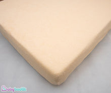 Load image into Gallery viewer, Terry Towelling Fitted Sheet 120x60 Nursery Baby Cot/ Cotbed/ Mattress/ Bedding - babycomfort.co.uk