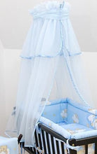 Load image into Gallery viewer, Crown Canopy / Drape / Mosquito Net To Fit Crib / Cradle / Moses Basket - babycomfort.co.uk