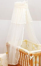 Load image into Gallery viewer, Crown Canopy / Drape / Mosquito Net To Fit Crib / Cradle / Moses Basket - babycomfort.co.uk