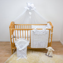 Load image into Gallery viewer, 15 Pcs Baby Bedding Set Cot Tidy Sleeping Wrap Fits Cot Cot Bed Hearts - babycomfort.co.uk