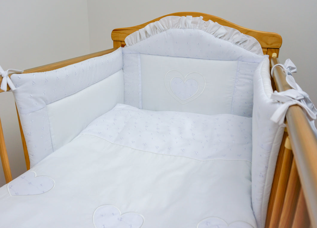 STUNNING COT COT BED BEDDING SET 3 10 15 PIECE DUVET BUMPER CANOPY HOLDER - babycomfort.co.uk