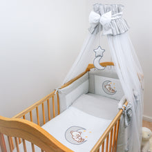 Load image into Gallery viewer, ROUND CROWN NURSERY CANOPY / NO OR WITH HOLDER, ROD TYPE TO CHOOSE - babycomfort.co.uk