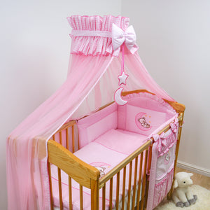 12 Pcs Baby Toddler Bedding Set For Cot Cot Bed Boy Girl - Moon - babycomfort.co.uk