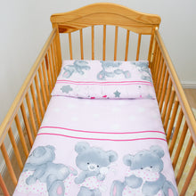 Load image into Gallery viewer, 2 Pcs Cot Bed Bedding Set - 135x100cm Duvet Cover &amp; Pillowcase - Mika - babycomfort.co.uk
