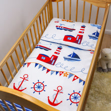 Load image into Gallery viewer, 4 Piece Pcs Duvet &amp; Pillow + Cover Set Baby Quilt Bedding to fit Cot Cot Bed - babycomfort.co.uk