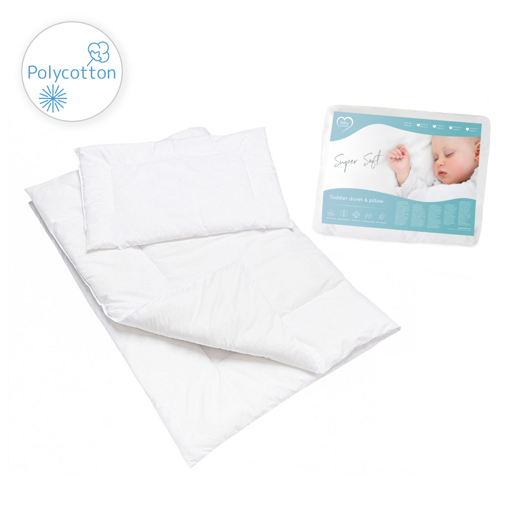Quilted Duvet & Pillow Set / Cot Bed - babycomfort.co.uk