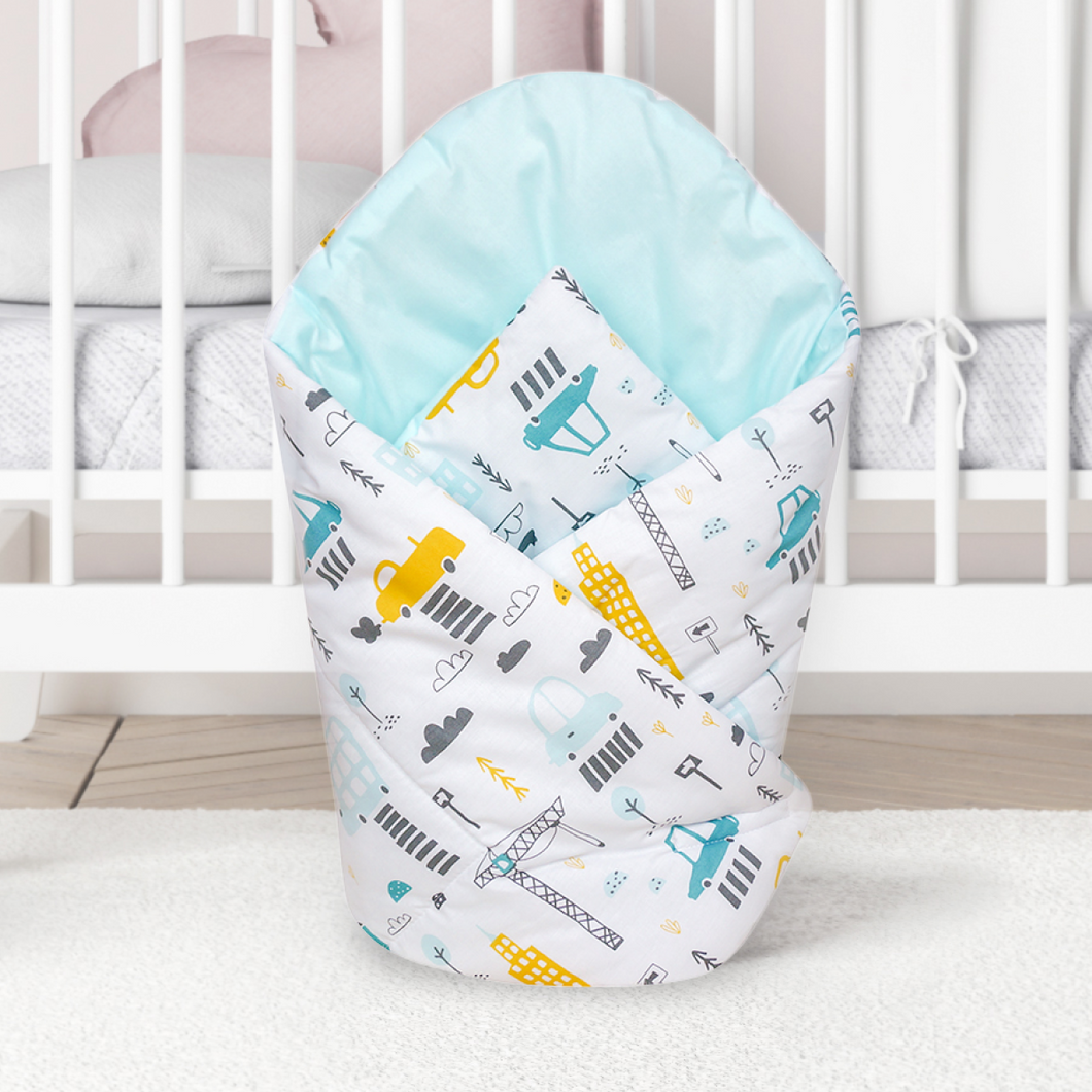 Soft Baby Swaddle Wrap / Infant Swaddling Newborn Blanket / 80x80 cm - babycomfort.co.uk