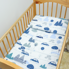 Load image into Gallery viewer, 2 Pcs Kids Duvet Cover Pillowcase Bedding Set For Crib Pram Cot Bed 100% Cotton - babycomfort.co.uk