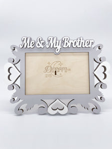 Me & My Brother Photo Frame Handmade Tabletop Wall Decorative Baby Gift Idea
