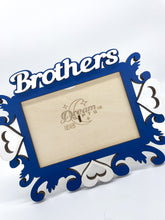 Load image into Gallery viewer, Brothers Photo Frame Handmade Tabletop Wall Decorative Style Baby Gift Idea