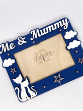 Load image into Gallery viewer, Me &amp; Mummy Photo Frame Handmade Tabletop Wall Decorative Stars Baby Gift Idea