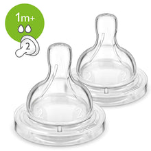 Load image into Gallery viewer, 2pcs Baby Anti-Colic Bottle Silicone Teat Nipple All Sizes/Flow Rates - babycomfort.co.uk
