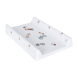 Baby Changing Mat Cot Soft Waterproof Changer with Raised Edges / Fits 120 x 60 cm Cot / 70x50 cm / Newborn Changing Mat Anti Roll - babycomfort.co.uk