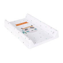 Load image into Gallery viewer, Baby Hard Changing Mat Soft Waterproof Changer with Raised Edges / Fits 140 x 70 cm Cot / 80x50 cm / Nappy Changing Mat - babycomfort.co.uk