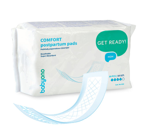10 PCS Postpartum Super Absorbent Hygiene Maternity Pads - babycomfort.co.uk