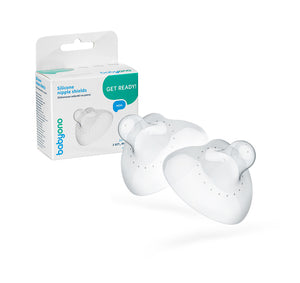 Soft Silicone Breast Feeding Maternity Nipple Protectors (Pack of 2) - babycomfort.co.uk
