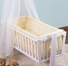 Load image into Gallery viewer, 6 Pcs Crib Bedding Set with Terry sheet + All-round Bumper 90x40 cm - babycomfort.co.uk