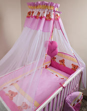 Load image into Gallery viewer, Chiffon Canopy Drape Mosquito Net + Holder Fits Baby Nursery Cot Bed - babycomfort.co.uk