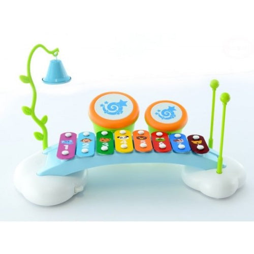 Educational Musical Drum, Xylophone, Cymbal Fun Toy for Toddlers/Babies 18 Months+ - babycomfort.co.uk