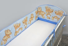 Load image into Gallery viewer, All Round Cot, Cot bed Bumper 4 Sided Pads with Mika - babycomfort.co.uk