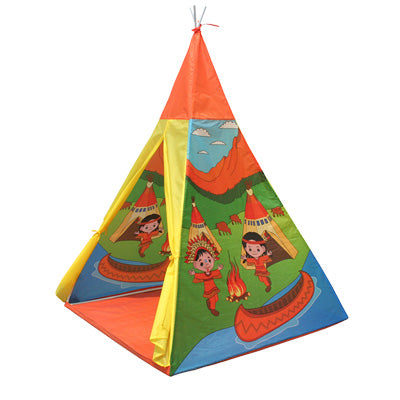 Children Kids Play Tent Indoor Outdoor Baby Girls Boys Playhouse - Indian Tent - babycomfort.co.uk