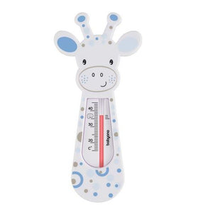 Baby Safe Bath Thermometre Float Floating Water Temperature - Giraffe Lilac - babycomfort.co.uk