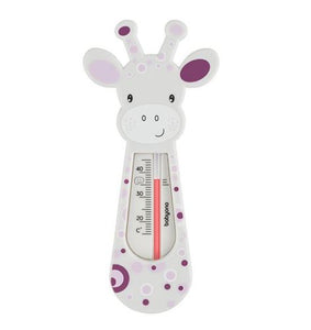 Baby Safe Bath Thermometre Float Floating Water Temperature - Giraffe Grey - babycomfort.co.uk
